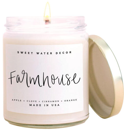 Farmhouse candle